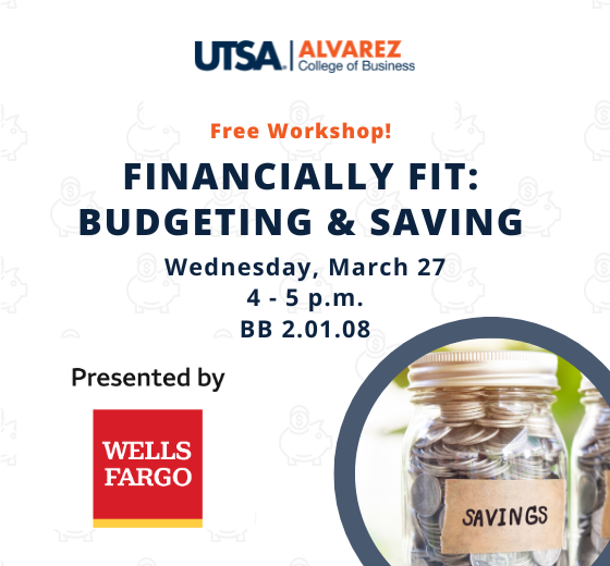 Financially Fit Workshop presented by Wells Fargo on March 27