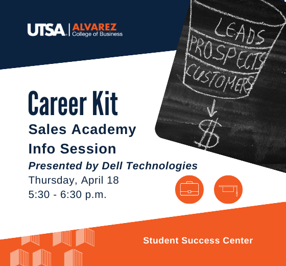 Dell Sales Academy Info Session Graphic April 18