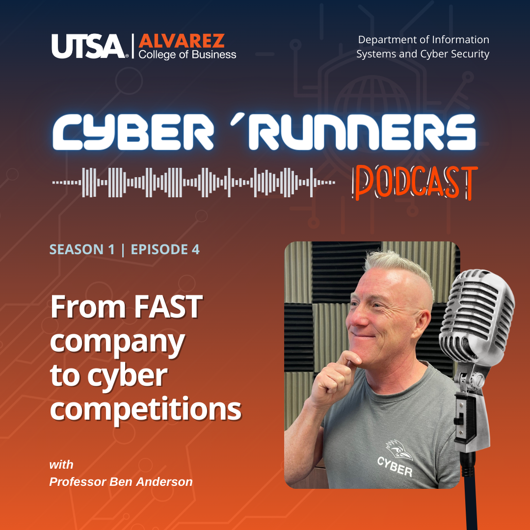 Cyber Runners Podcast Season 1, Episode 4 with Ben Anderson