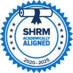 SHRM Academically Aligned designation logo