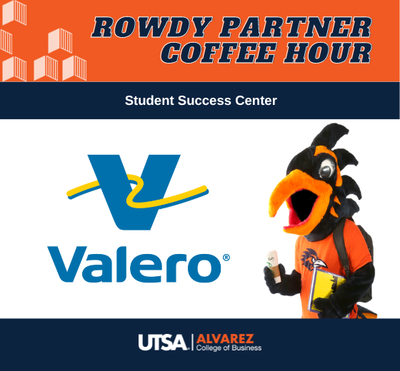 Rowdy Partner Coffee Hour Valero Graphic