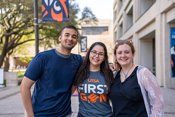 Students on campus