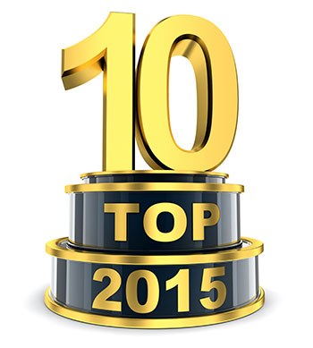 Top 10 for 2015 award