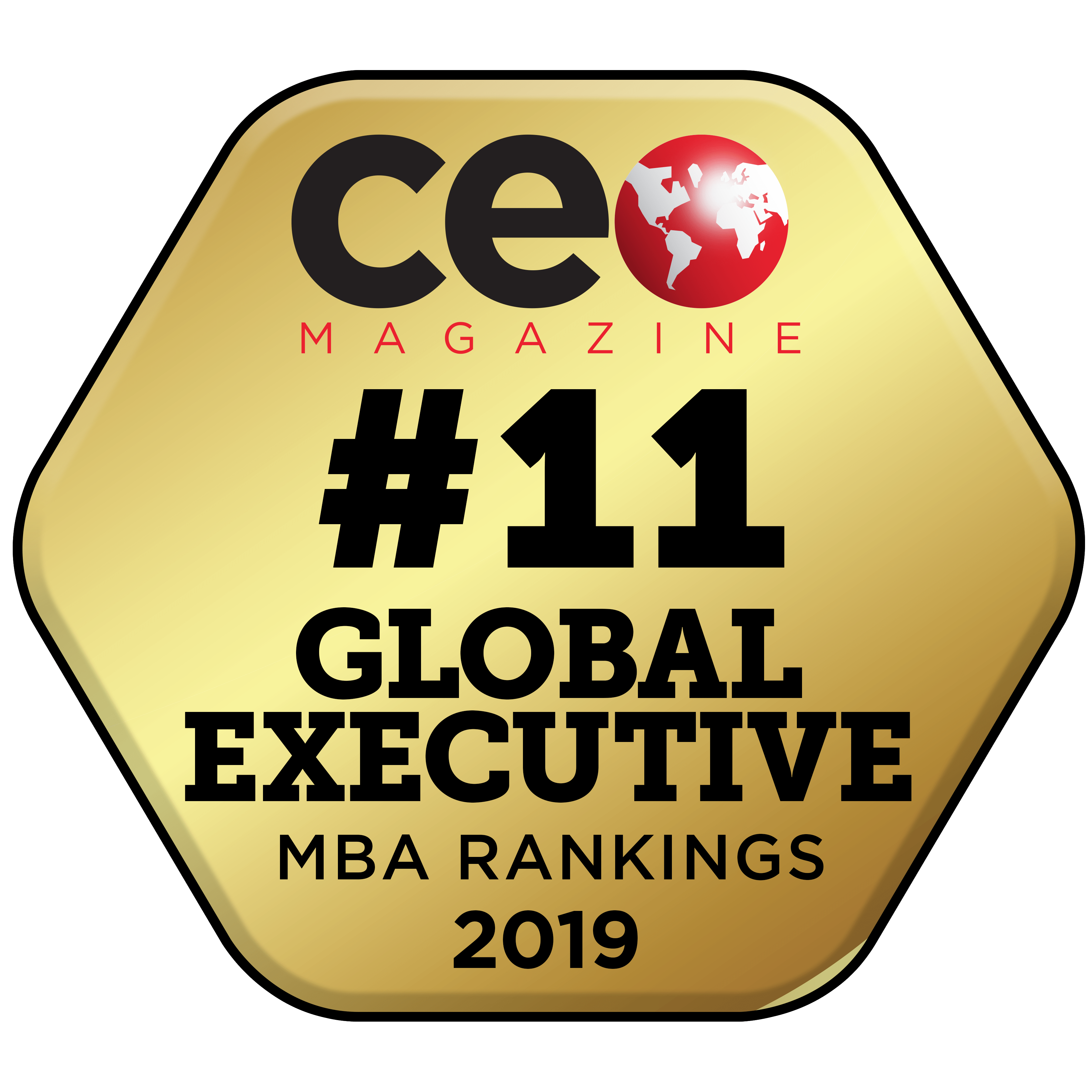 CEO Magazine No. 11 EMBA ranking