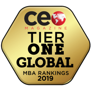 CEO Magazine Tier One MBA ranking