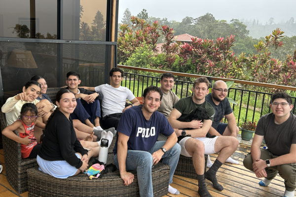 The UTSA Investment Society in Costa Rica.