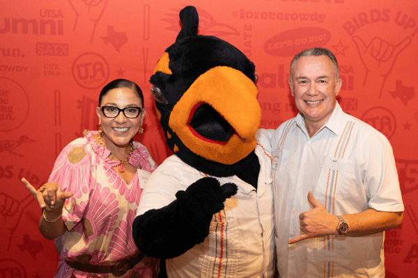 Kathleen Martinez, B.B.A. Marketing '94 (pictured left)
