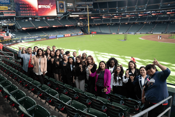 UTSA Alvarez Business Honors Students at Daikin Park