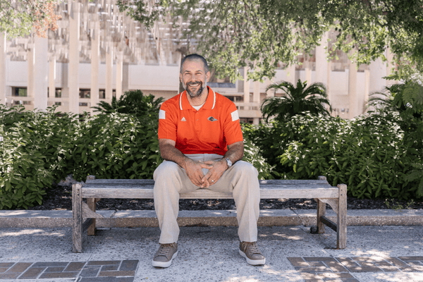 Dan Karam, '97, MSIT '01, management executive in residence at the Carlos Alvarez College of Business.