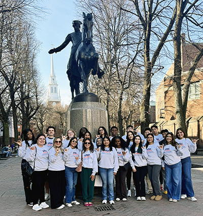 Boston Trek participants